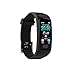 Produktbild Fuibo Smartwatch, Bluetooth Smart Watch EKG + PPG Blutdruck Herzfrequenz Sport Gesundheit Armband Armbanduhr Sport Fitness Tracker Armband (Schwarz)