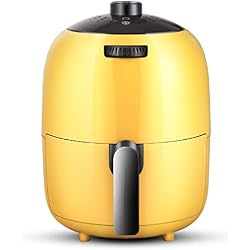 Air fryer Four à friteuse Jaune Oilless, Friteuse sans Huile à Convection, friteuses, Panier à Plat pour rôtissoire Plateau de Cuisson électrique,