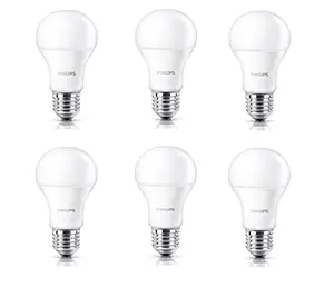 PHILIPS 12W e27 LED Warm White Bulb, Pack of 6, (Stellar Bright)