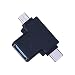 Produktbild CSCF 3-in-1-OTG-Adapter, USB 3.0-Plug-and-Play-Konverter für unterwegs, Plug-and-Play-Konverter für die Maus, Tastatur-Druckerzubehör für Android Typ C