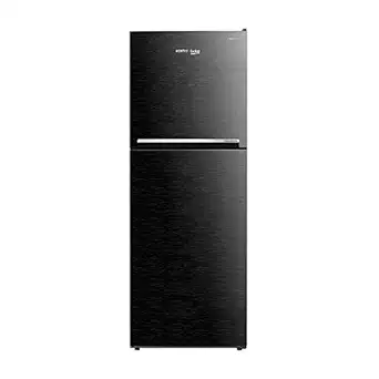 Voltas Beko 250 L 3 Star Inverter Frost-Free Double Door Refrigerator (RFF273B, Wooden Black)