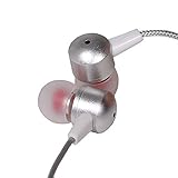 [Excelente calidad de sonido]: los auriculares adoptan la tecnología de las membranas de polímeros biocompuestos y la bobina de sonido de alta frecuencia de buena calidad. Además, este producto está equipado con altavoces de alto rendimiento y bajos estéreo para brindarle un sonido más completo, más claro y más preciso.