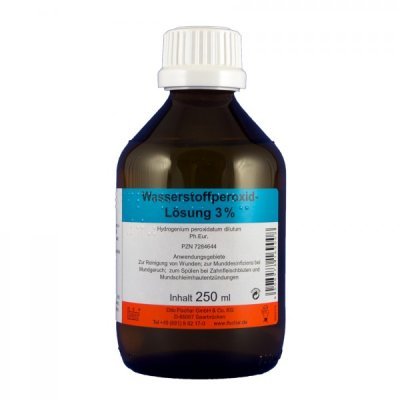 Wasserstoffperoxidlös 3% Ph. Eur. 250 ml - 2