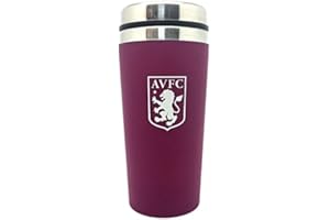 Aston Villa F.C. Handless Aluminium Travel Journey mug