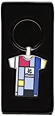 Global Cycling Club Retro Cycling Jersey Keyring LA VIE CLAIRE