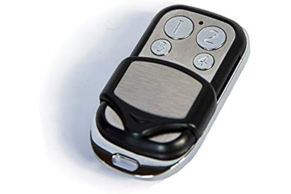 NOVOFERM NOVOTRON Télécommande 4 canaux de rechange 433,92 MHz rolling code Compatible avec les modèles 502 MAX43-2, 504 MAX43-4