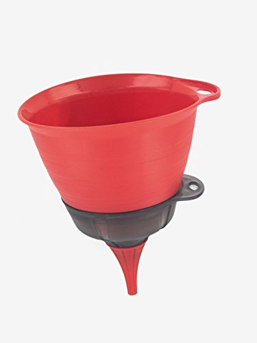 3-in-1 cleverer Küchentrichter - stoßfestes Plastik - Hitzebeständig