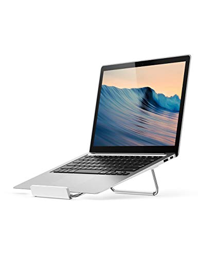 UGREEN Support Ordinateur Portable en Aluminium Bonne Ventilation Pliable et Réglable Compatible avec PC de 11 à 16 Pouces MacBook Pro MacBook Air Surface Book Tablette Graphique, Argent