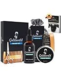 acondicionador barba barcelona 【SET DE REGALO PARA HOMBRE】：El kit de aseo de barba viene bien empaquetado en una caja de regalo de primera calidad con todos los productos para el cuidado de la barba, incluido el champu barba gratis, el aceite para barba, el bálsamo para barba, el cepillo para barba, el peine para barba, la tijera afilada y la bolsa de almacenamiento. Hombres barbudos.