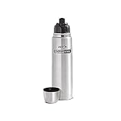 Milton Thermosteel Flip Lid Flask, 1000 milliliters, Silver
