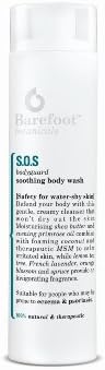 Barefoot Botanicals SOS Bodyguard Soothing Body Wash (200ml)