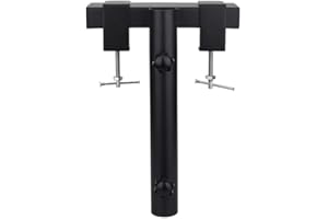 Airless SJG Mât de Drapeau Amovible pour Véhicule, sans Perçage pour Camions, Support de Mât de Drapeau pour Camions, Kit de Montage de Mât de Drapeau,Support Universel Noir pour mât jusqu'à 3,6 cm