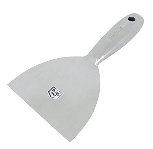 Spachtel ganz aus Edelstahl rostfrei 30 50 100 125mm Malerspachtel Stielspachtel Schaber #151800-S2467 - 5