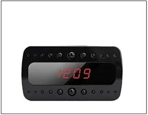 Hamtone Spy Hidden Camera Clock HD 1080P Remote Night Vision Motion Detection