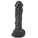 Produktbild Realistischer Penis-vaginaler Massagestick-ehelicher sexueller Genuss ist-G Punktemassage,Black