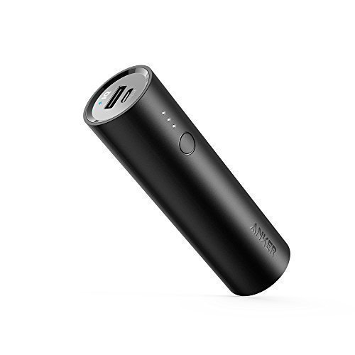Anker PowerCore 5000 cargador port&aacute;til dise&ntilde;o compacto ergon&oacute;mico con tecnolog&iacute;a de carga r&aacute;pida bater&iacute;a externa power bank para iPhone, iPad, Samsung Galaxy y m&aacute;s