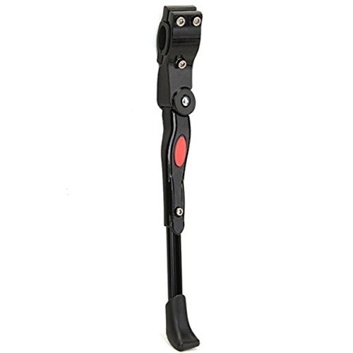 Gearmax® Universal Verstellbare Aluminium Alloy MTB Road Bike Fahrrad Ständer Kick Seitenständer Kickstand (Schwarz) - 3