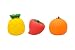 Fruits Set of 3 Soft Rubber Squeeze Sound Toy For Baby RS.249.00