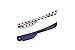Brow Shaper Hair Removal Dermaplaning Tool Set of 2 Purple Polka Dot Print Colletion Pain Free, Safe and Portable. Great for Eyebrows, Peach Fuzz and all Types of Facial Hair