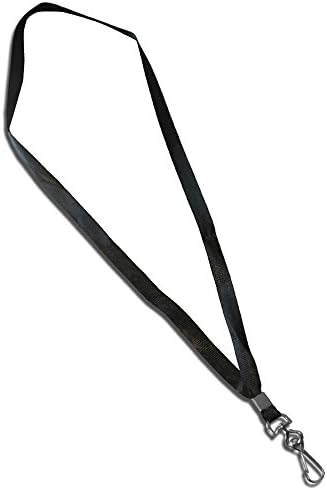 5 x Black Lanyards Neck Strap for ID Card / Badge