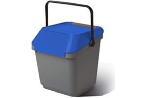 MATTIUSSI ECOLOGIA EASYMAX 35 lt - I contenitori per la differenziata salva spazio (Blu)