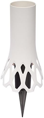 Grave Vase Roseta 1,3 L with Spike Ivory Von plastia