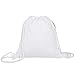 Produktbild Rucksack bemalbar | 5 Kinderrucksäcke Set weiß | 25 x 28 cm | kreatives Premium Geschenk | Mini-Turnbeutel | Kindergarten & Kindergeburtstag | Marke ZoeZoo