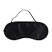 Produktbild Maoran Augenmaske, Schlafmaske, Augenbinde, Sonnenbrille, Nickerchen, Reisen, Büro, Spiel zu Hause, Meditation, Kinder Erwachsene, Festival, Geschenk 18,5 x 8,5 cm, Schwarz, 18.5 * 8.5cm