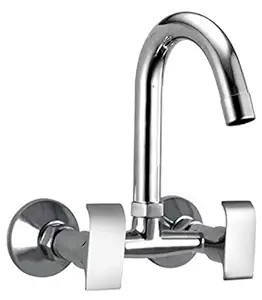 Joyway Swift Kitchen Sink Mixer Tap Brass, Water Mixture Faucet With Flow, Quarter Turn, 360 Degree Movable Spout