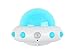 Price comparison product image AAWWEERRTYU Creative UFO Human Body Induction Lamp LED Night Light Children Lamp Switching with USB Charging