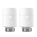 Price comparison product image tado° 4260328611494 Smart Radiator Thermostats (Vertical Mounting) - Duo Pack, White