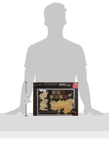 Game of Thrones: Map of The Known World Jigsaw Puzzle (1000 Pieces)