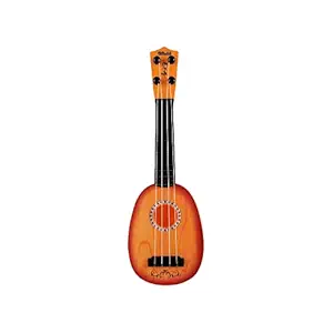 HEALLILY Small Guitar Ukulele Musical Instrument Mini Musical Toy for Kids Children Adults Beginners Educational Toys Birthday Gift Style 2