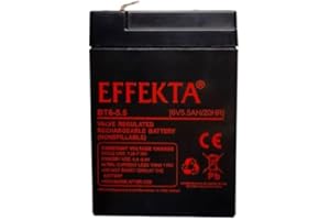 ALTERNATIV-HERSTELLER Ersatzakku kompatibel QP6-4.5 QP6-5 QP6-3 QP6-3.2 QP6-4 QP6-4.2 6V 5Ah