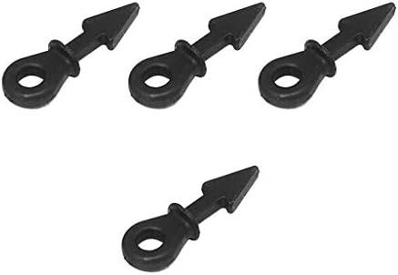 Baoblaze 4 pcs Bow String Silencer Stabilizer Rubber Shock Absorber Vibration Damper Compound Recurve Universal