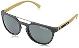Protective case included Arnette Woodward, Gafas de Sol para Hombre, Gris (Matte Grey), 52