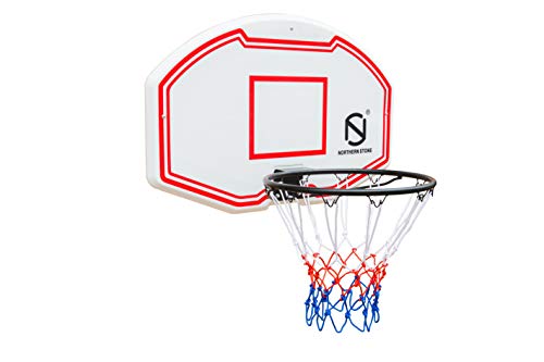 Northern Stone Wall Mount Basketball Hoop Backboard Set For Outdoor and Indoor 90 x 60cm