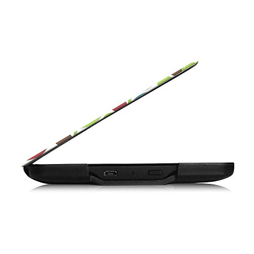 Fintie Kindle Paperwhite Hülle – Die dünnste und leichteste Smartshell Case Schutzhülle Tasche mit auto Sleep / Wake für den neuen Kindle Paperwhite 2016 (mit 300 ppi-Display, 6 Zoll, und integrierter Beleuchtung) und alle Modelle von 2012, 2013, 2014, 2015, Kindertraumgarten - 6