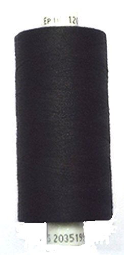 Coats Epic Nähfaden schwarz 1000 m-Rollen Allesnäher Stärke 120 (0,004€/m)
