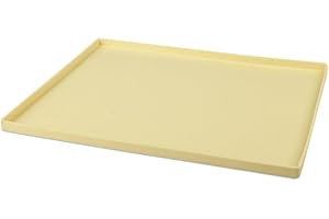 Zenker Moule Silicone Rectangulaire Pour Biscuit Roulé, Plaque de Cuisson, Plateau à Rouler, Tapis de Cuisson, Moule à Génoise, Jaune, 36 x 27 cm