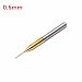 Produktbild ChaRLes 0.6Mm Tungsten Stahl Titan Coat Hartmetallfräser Cnc Pcb Rotary Burr Fräser