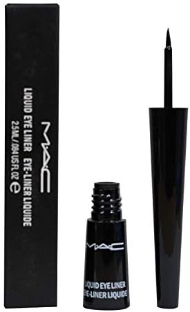 MAC Liquid Eye Liner Black 2.5 ml Long Lasting wear with a Non Smudge, Non Flake Precision line