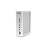CalDigit TS3 Plus - Thunderbolt Station 3 (2M) Kabel - 85 W Aufladen, 7 x USB 3.1 Anschlüsse, USB-C Gen 2, DisplayPort, UHS-II SD-Kartensteckplatz, LAN, Optischer Ausgang, für 2016+ MacBook Pro & Windows PC …