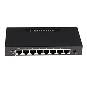 Street27 8Port RJ45 1000Mbps Gigabit Ethernet Switch Plug&Play Desktop Ethernet Hub