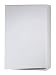 Produktbild Homexperts Hängeschrank SHARPCUT / Moderner Bad Wandschrank mit gefräster Griffleiste / Front Hochglanz weiß / 1 Tür links / Korpus Melamin weiß / 40x60x20cm (BxHxT)