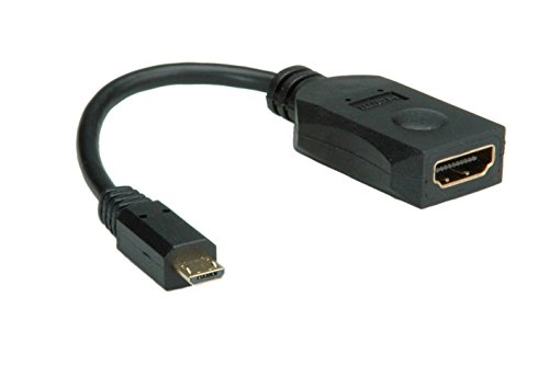 Value 11998802 MHL auf HDMI Kabel, passiv, 0,1m schwarz - 3