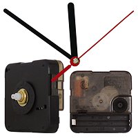 PREMIUM Quarz Uhrwerk mit 3x Zeigersatz Zeiger Uhr Wanduhr DEKO Bastler Ersatz - 3