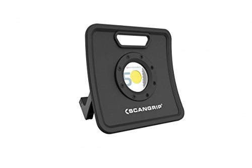 Scangrip LED-Arbeitsleuchte Nova 5 K mit der 42 W COB Technologie und einem 5 m Kabel, gebaut nach Schutzart, 1 Stück, dunkelgrau/schwarz, 03.5442 - 2