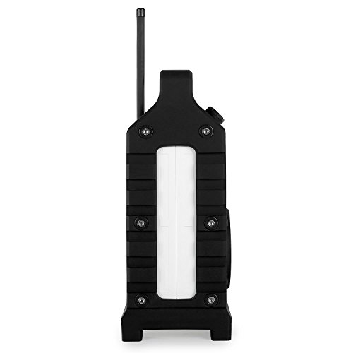 Duramaxx • 862-BTB-WH • Bluetooth Lautsprecher • Baustellenradio • MP3-fähiger USB-Port und SD-Slot • UKW / MW-Radiotuner • 20 Senderspeicher • LED-Display • AUX-Eingang • stoßfest • spritzwassergeschützt • Tragegriff • Netz- und Akku-Betrieb • weiß - 3