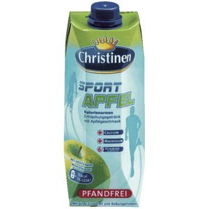 Preisvergleich Produktbild Christinen Sport-Erfrischungsgetränk 0,5L Apfel